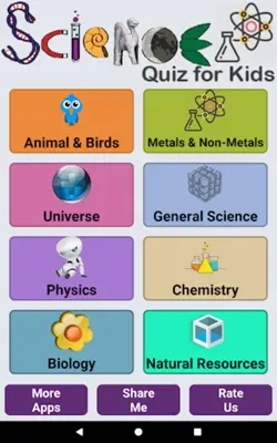 ScienceQuiz android App screenshot 5