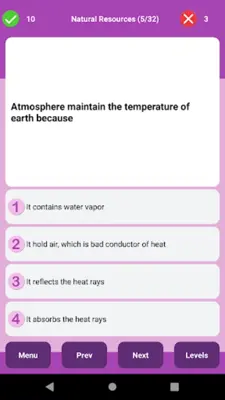 ScienceQuiz android App screenshot 8